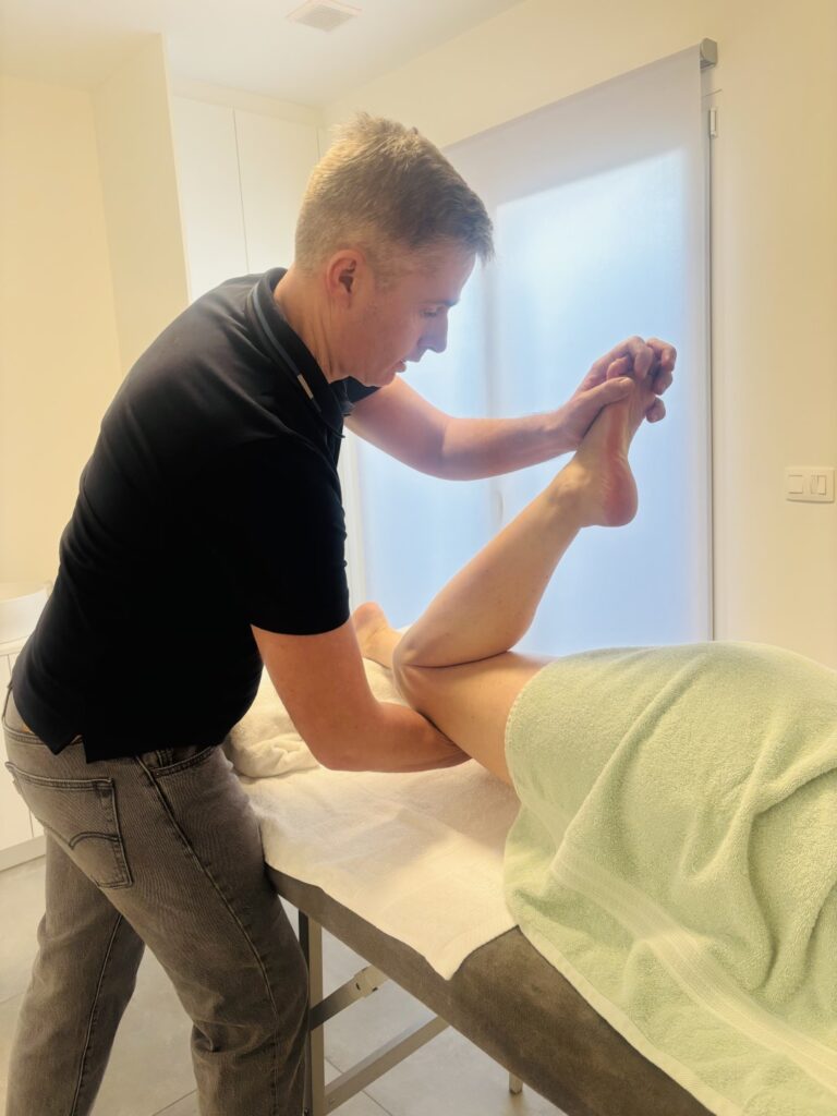 Wedstrijdherstellende massage